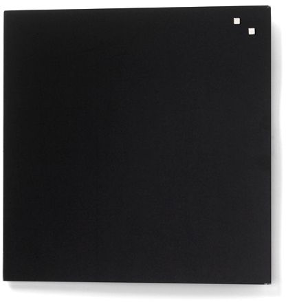 Glassboard Zwart 45x45cm