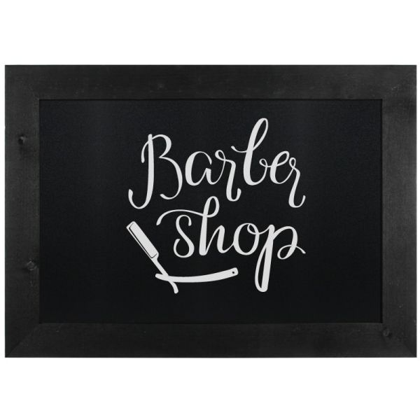 Krijtbord Hout Zwart 60x80cm