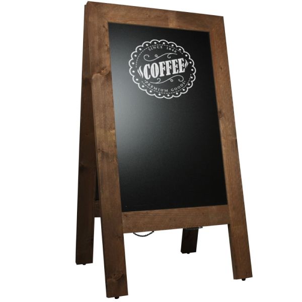 Krijtstoepbord Steigerhout Bruin Overview Sfeer